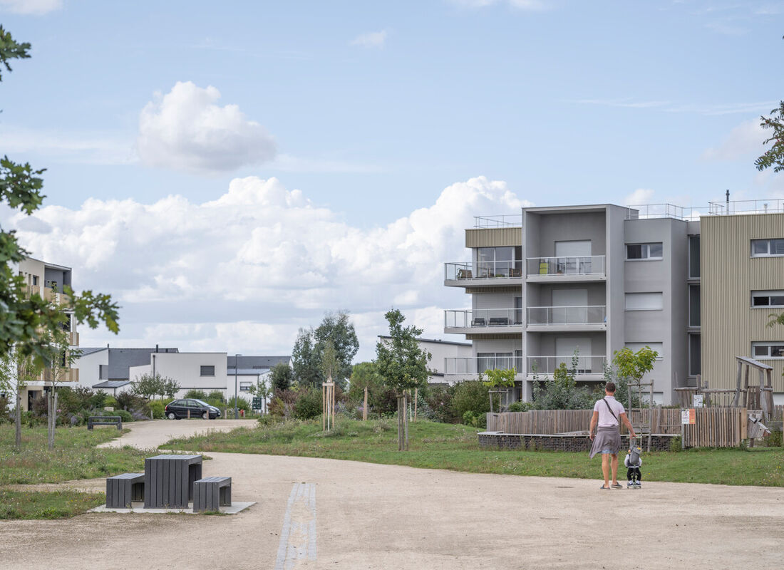 Le Rheu - Quartiers de La Trémelière - Ilot jardin 2 - Place Pierre Laroque