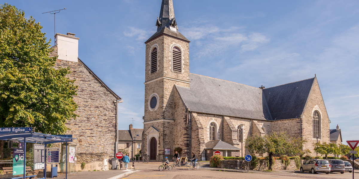 Laillé - La Touche / Eglise / Territoires-Rennes