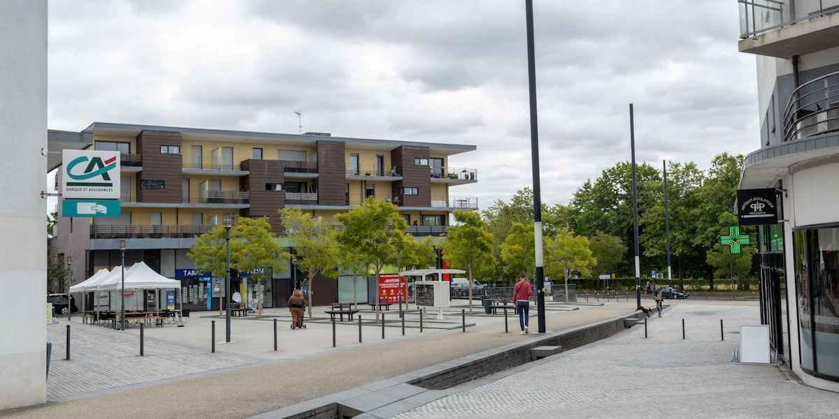 Quartier Beauregard - Place commercante - Projet Territoires Rennes