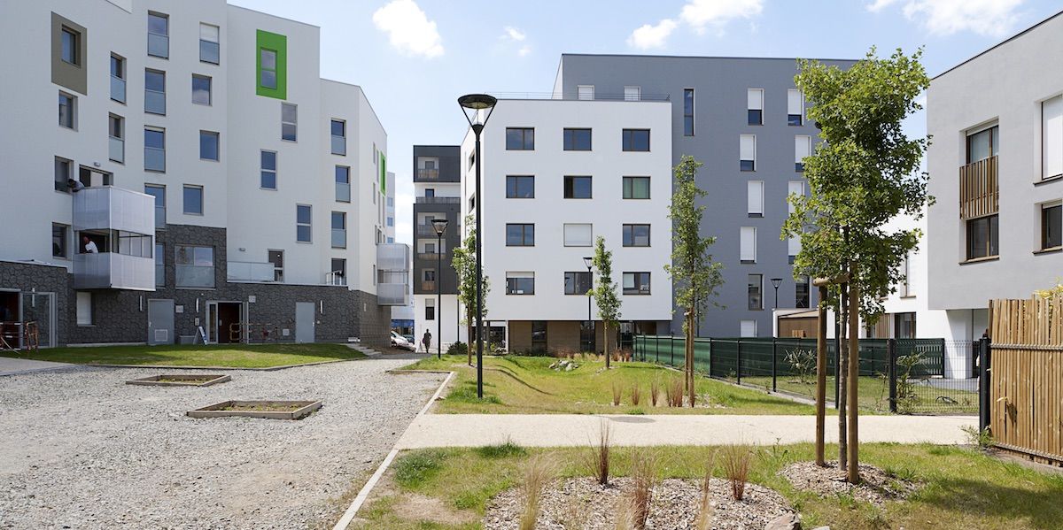 Quartier Claude Bernard - Immeubles - Projet Territoires-Rennes