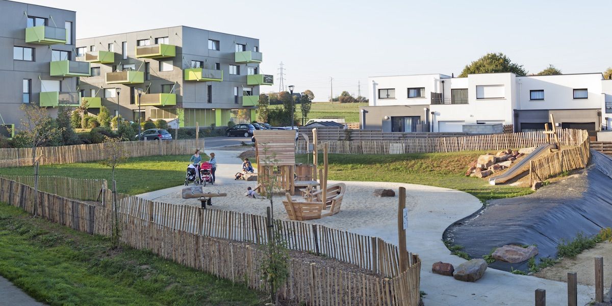 Les Champs Bleus Vezin - Parc d'enfants - Projet Territoires-Rennes