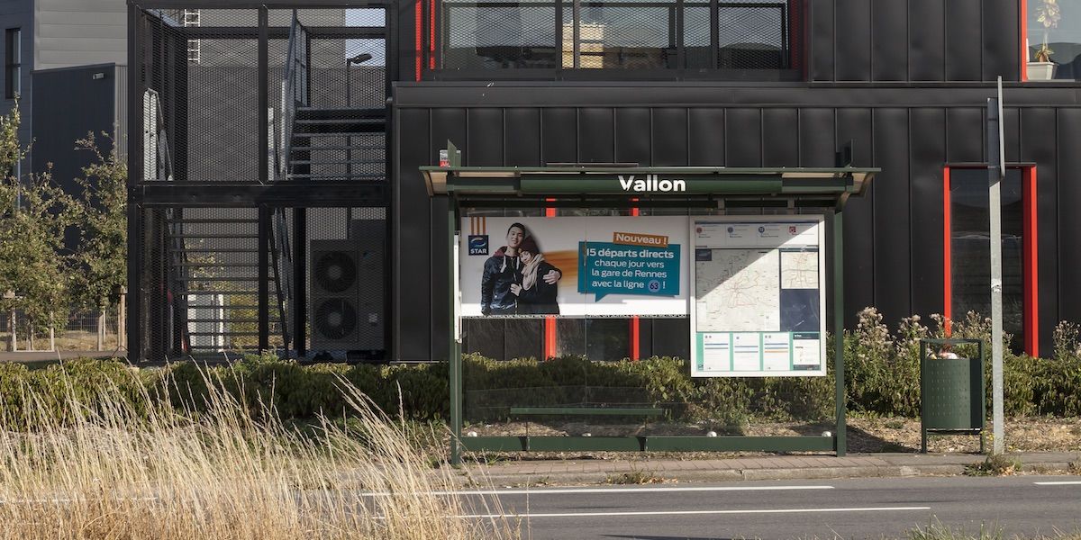 MiVoie Le Vallon - Arrêt de bus - Projet Territoires-Rennes