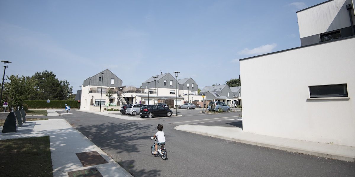 Nouvoitou - Quartier de la Lande - Vue globale / Projet Territoires Rennes