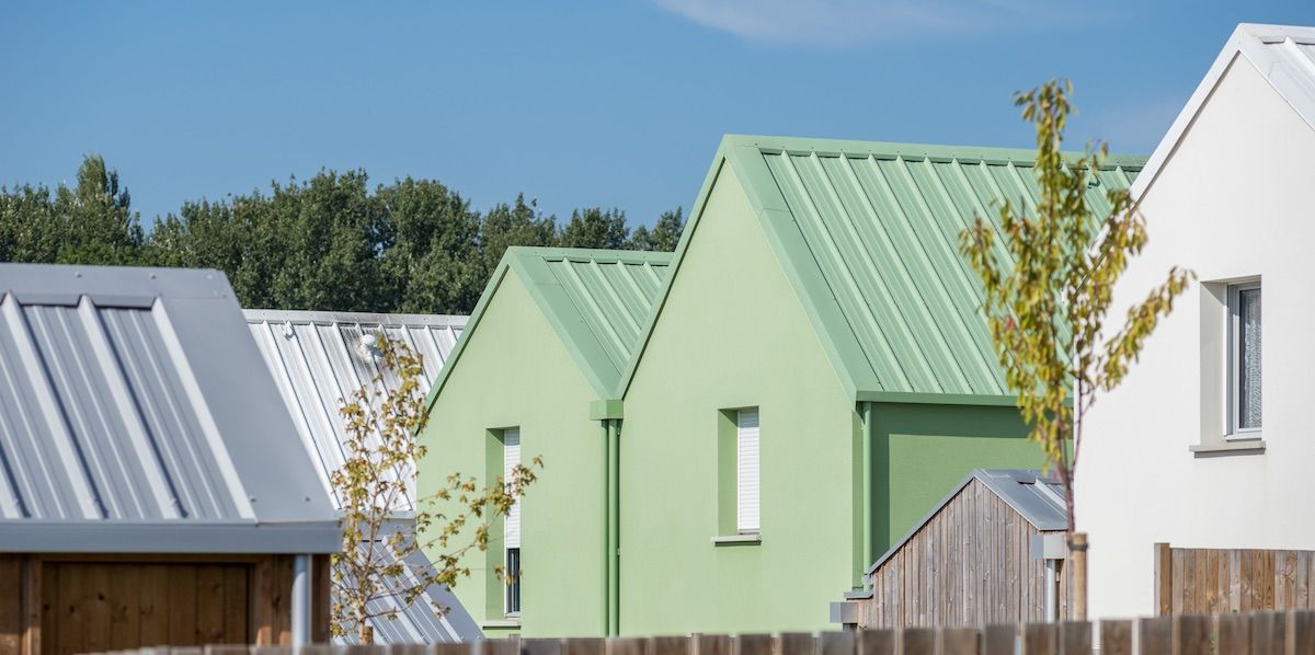 Les Prairies d'Orgères - toits verts - Projet Territoires-Rennes