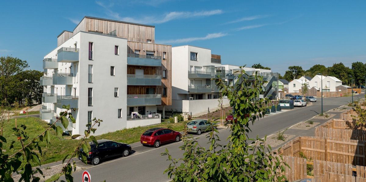 Les Prairies d'Orgères - Façade immeuble - Projet Territoires-Rennes
