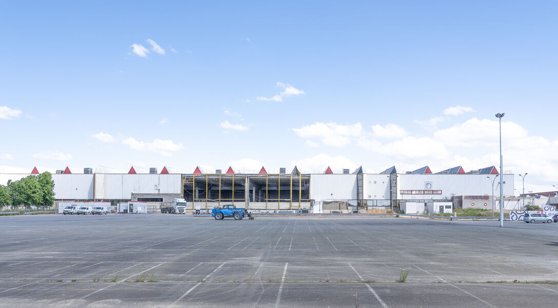réhabilitation du bâtiment 78 travaux en cours