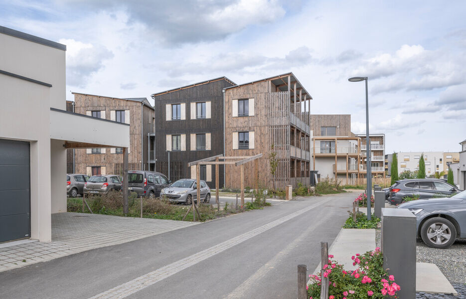 Le Rheu - Quartiers de La Trémelière - Ilôt-jardin 3 - Rue Colette Besson - Programme Mood de ID&AL groupe