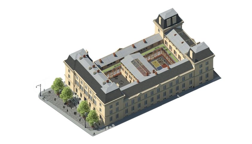 Réhabilitation Hotel Pasteur Rennes 