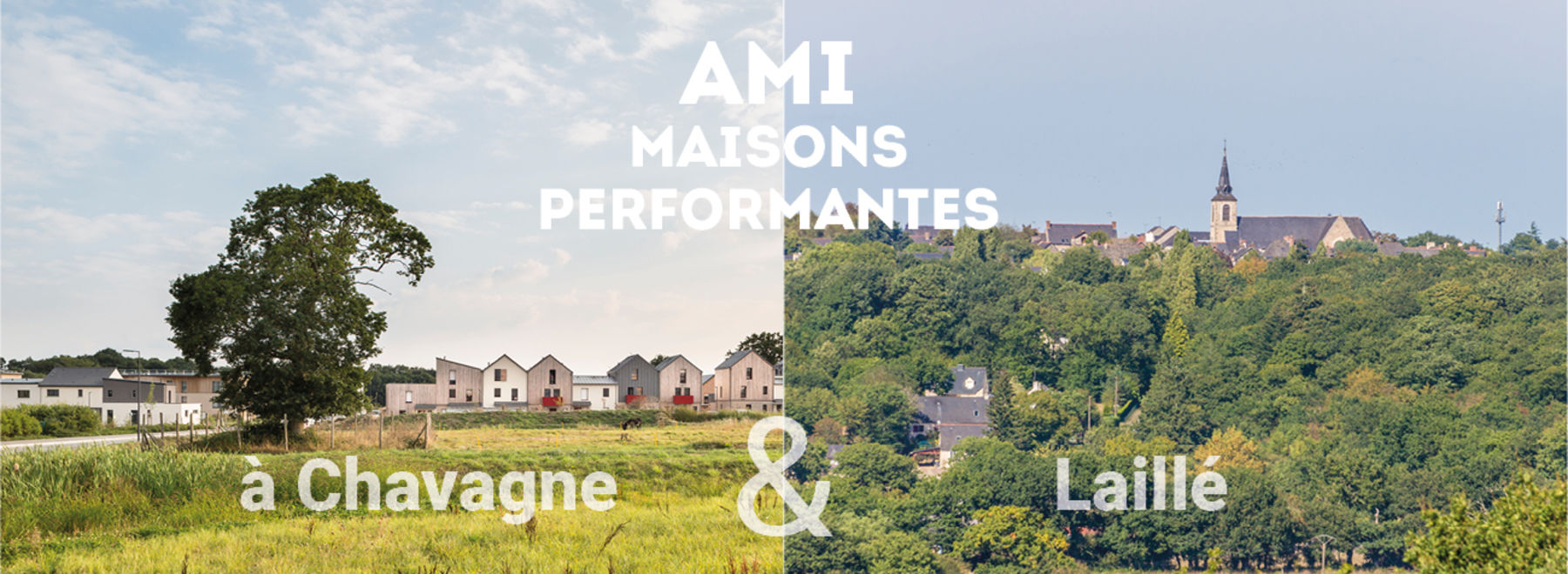 AMI maisons performantes debut chantier Chavagne et Laillé