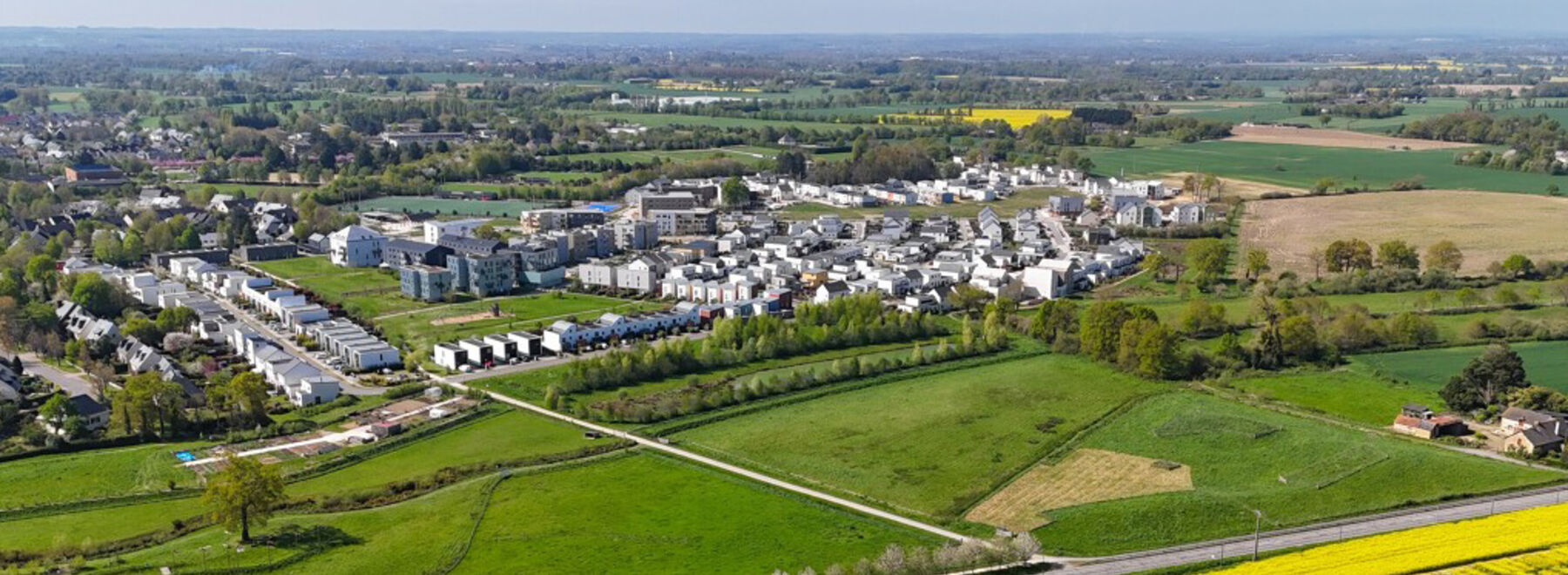 Le quartier de la Trémelière et le ruisseau du Lindon