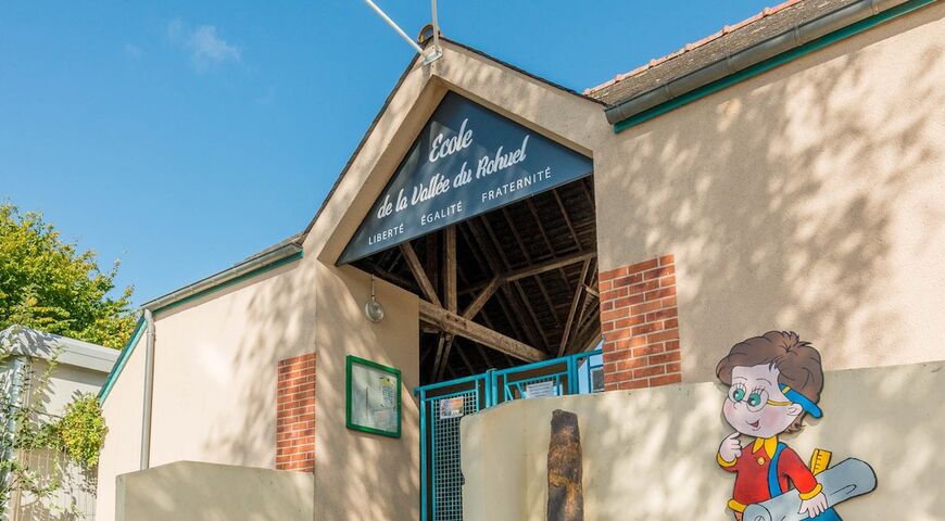 Le Verger - Les Chaputs - Facade de l'école - Projet Territoires-Rennes