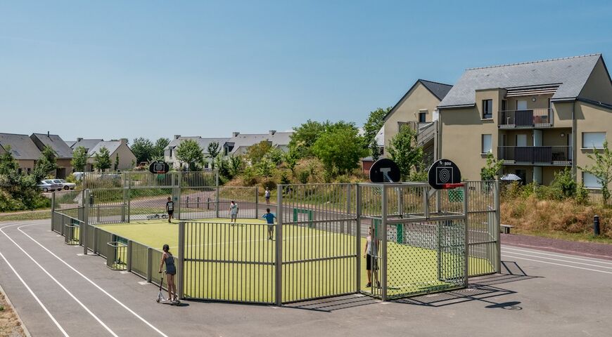 Les Petites Haies / Clayes - terrain de basket - Projets Territoires-Rennes