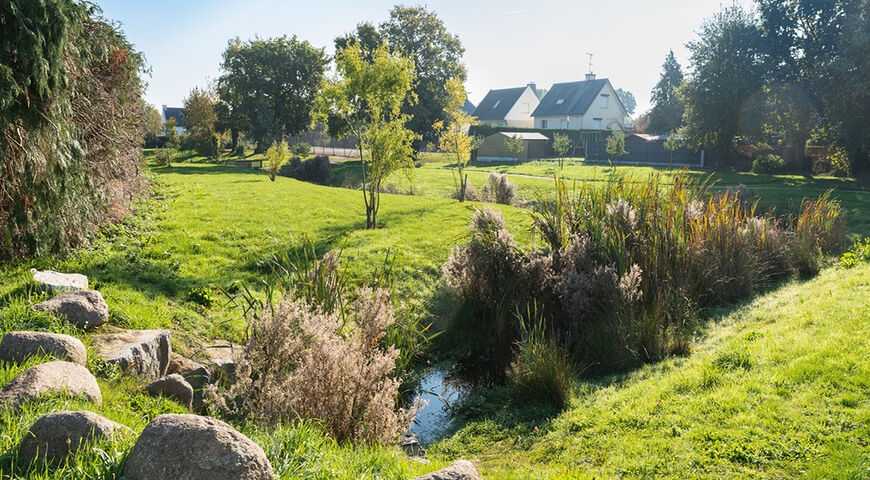 Nature préservée autour du quartier du Moulin à Vent