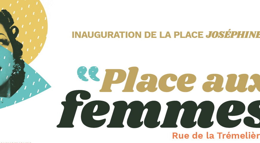 Le Rheu - Inauguration place Joséphine Baker