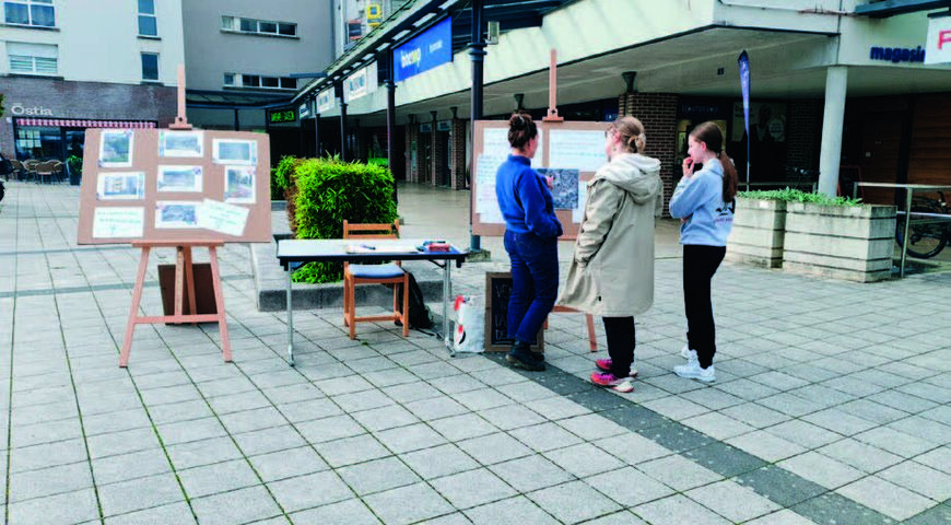 L'équipe de Scopic à la rencontre des Brusois-es