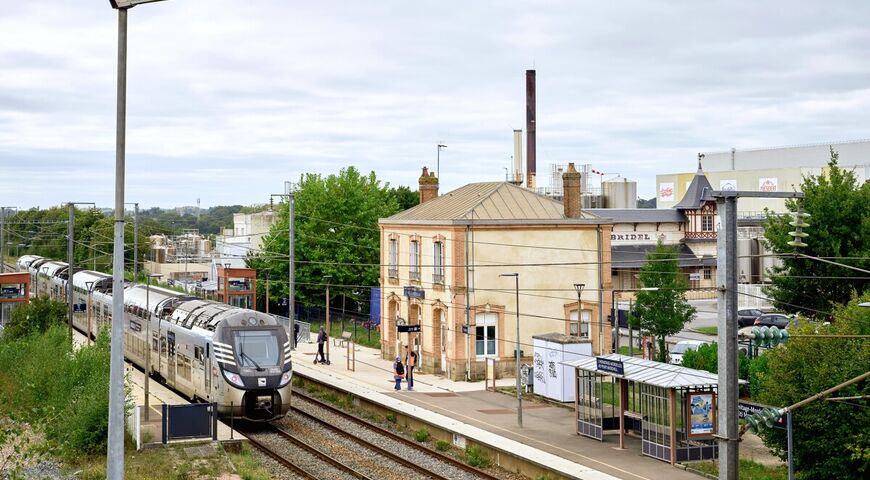 Gare de l'Hermitage