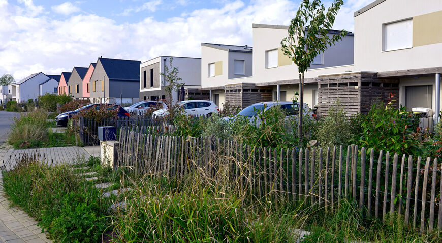 Laillé - La Touche - Tranche 1 - Boulevard de la Seiche - Maisons en accession aidée