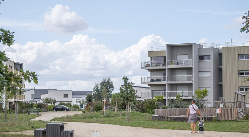 Le Rheu - Quartiers de La Trémelière - Ilot jardin 2 - Place Pierre Laroque