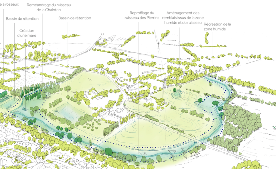 Plan illustré ViaSilva - Anne Blouin