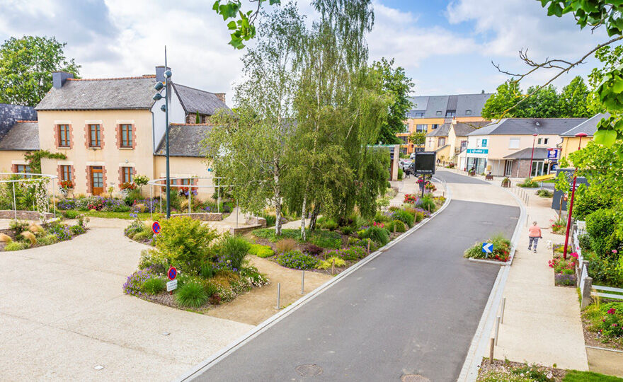 Centre-bourg La Chappelle Thouarault